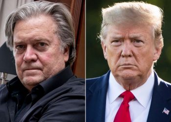 Steve Bannon and Donald Trump