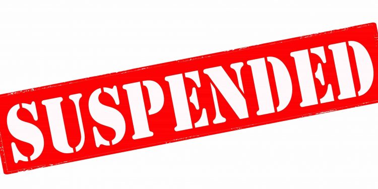 Three officers suspended for misappropriation of fund
