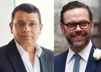 Uday Shankar and James Murdoch