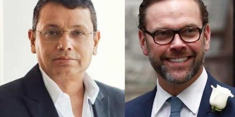 Uday Shankar and James Murdoch