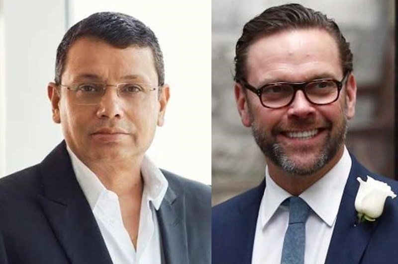 Uday Shankar and James Murdoch