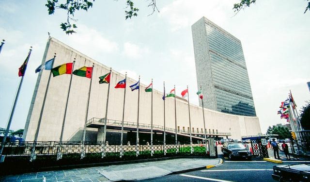 United Nations building