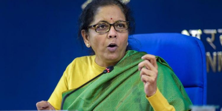 File photo of Union Finance Minister Nirmala Sitharaman. (PTI Photo)