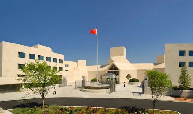 Embassy of China in Washington DC. (Image: Asia Times)