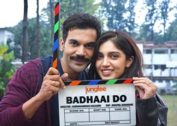 Bhumi Pednekar starts shooting for 'Badhaai Do'