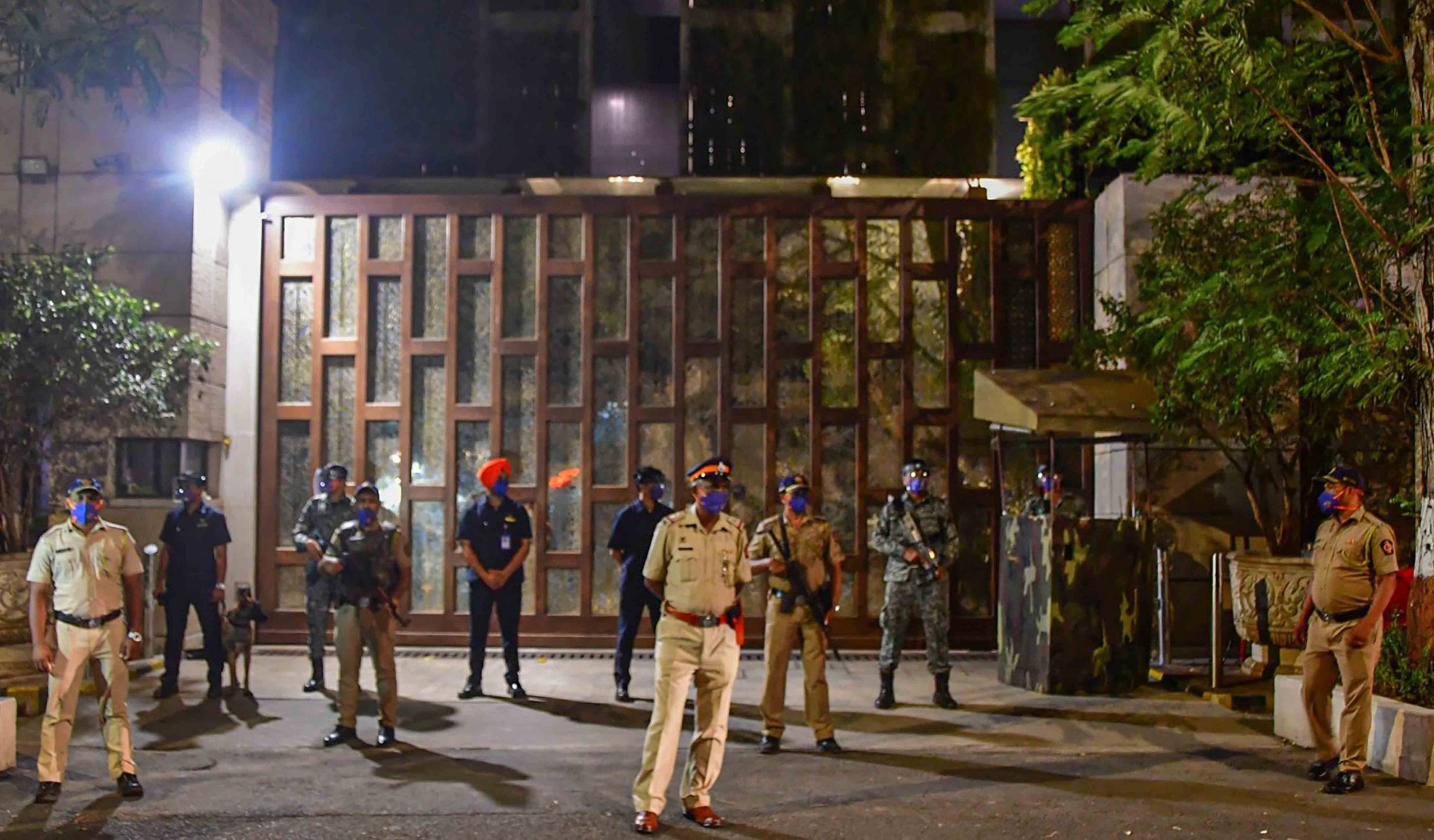Security beefed up at Mukesh Ambani s Antilia as police try to