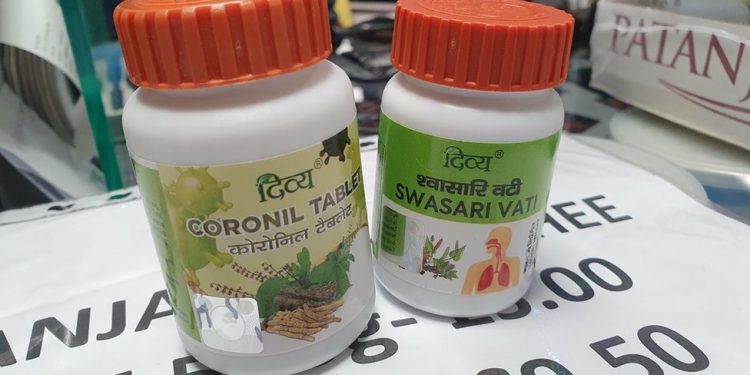 Coronil tablets