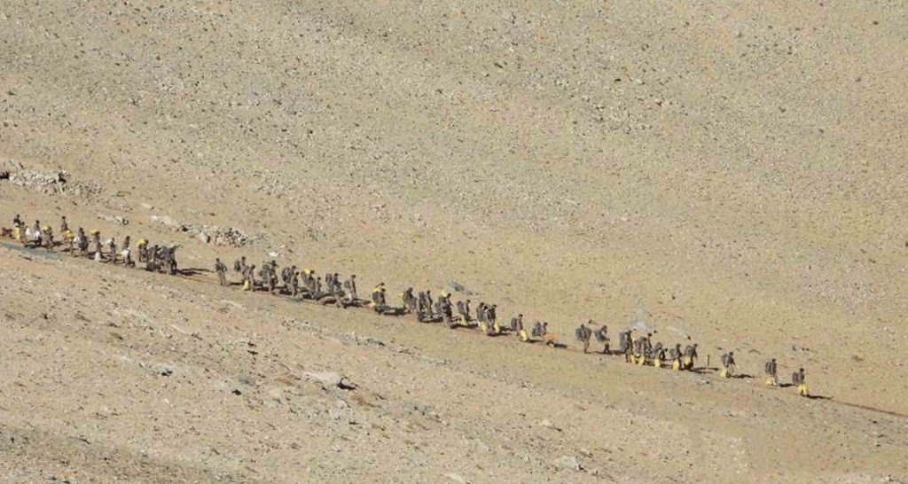 Disengagement of troops