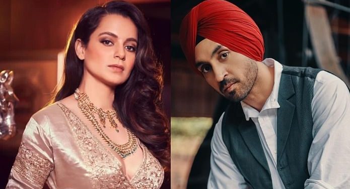 Kangana and Diljit