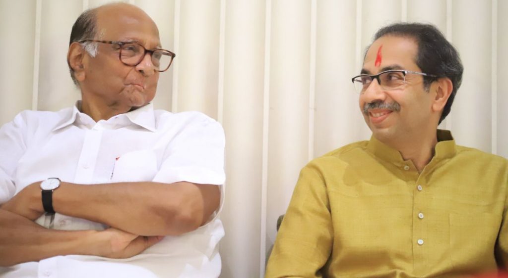 Sharad Pawar and Uddhav Thackeray
