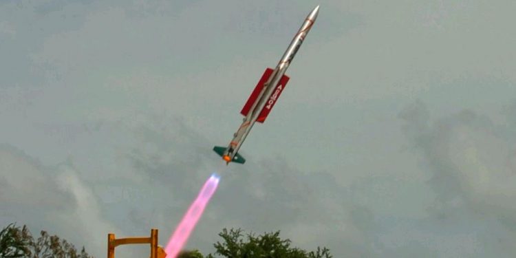 VL-SRSAM missile successfully test fired from Chandipur test range