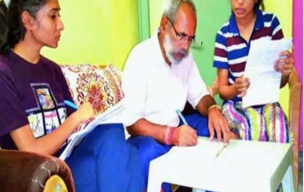 Jaipur:62-year-old BJP MLA appears for BA exam to pursue his aim of becoming BA Pass MLA.