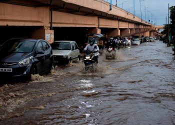 Frequent waterlogging on Bomikhal-Rasulgarh road inconveniences commuters