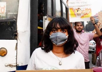File photo of climate activist Disha Ravi