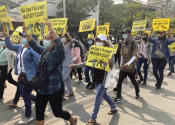 Protests in Myanmar