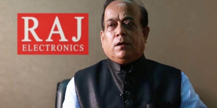 Prakash Kumar Biswal, Maganing Partner of Raj Electronics