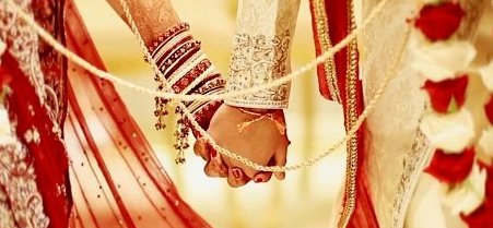 Speech and hearing impaired couple tie knot