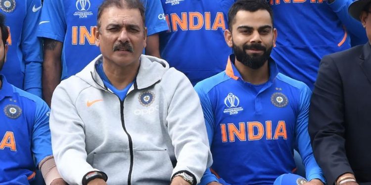 Virat Kohli and Ravi Shastri