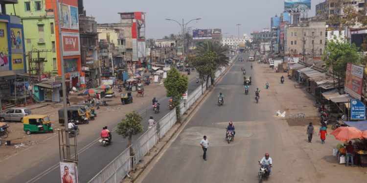 Badambadi area in Cuttack. (OP Photo)