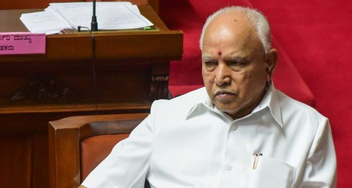 Karnataka CM Yediyurappa submits resignation