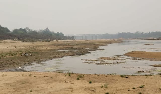 Subarnarekha water level sinks