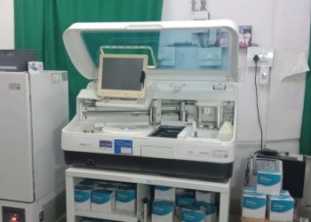 Thyroid testing machine defunct; patients suffer