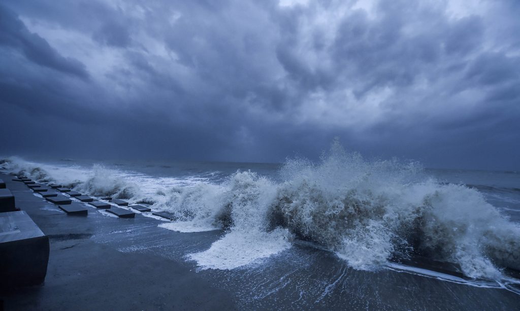 High tide floods Siali beach in Odisha’s Jagatsinghpur district