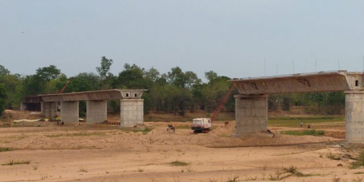 5 years on, construction of bridge on Lanth river still incomplete