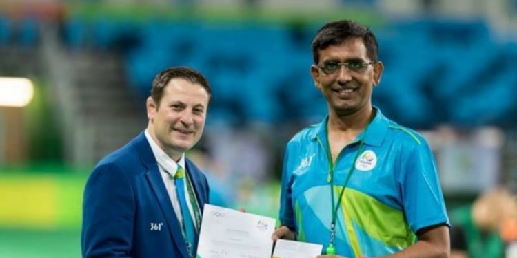 Indian referee, Ashok Kumar, wrestling, Tokyo Olympics