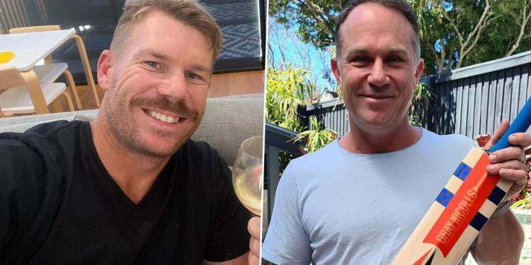 David Warner and Michael Slatter