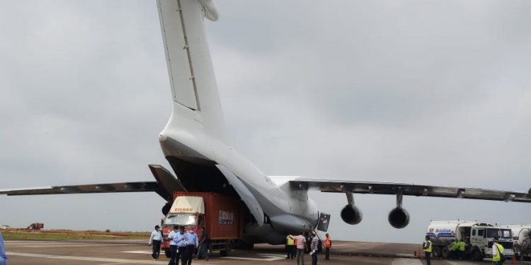 In a first, Odisha receives oxygen cylinders from China