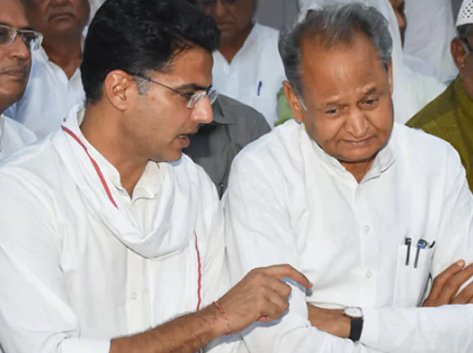 Ashok Gehlot and Sachin Pilot