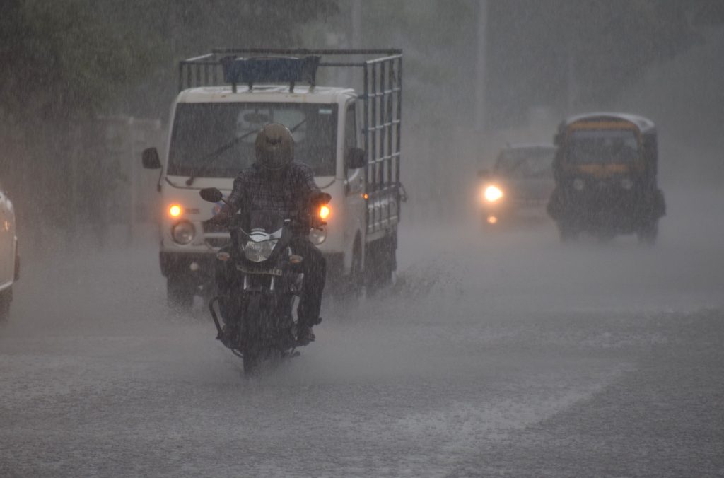 Heavy rain