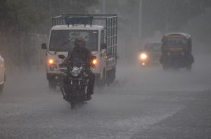 Heavy rain