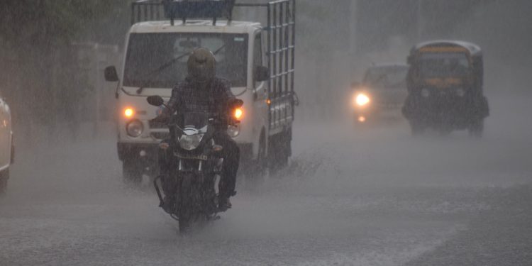 Heavy rain