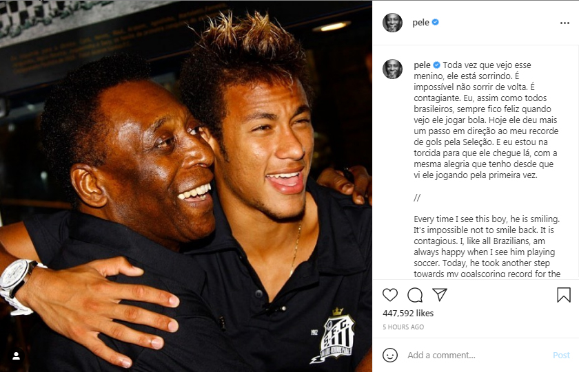 Pele-Instagram