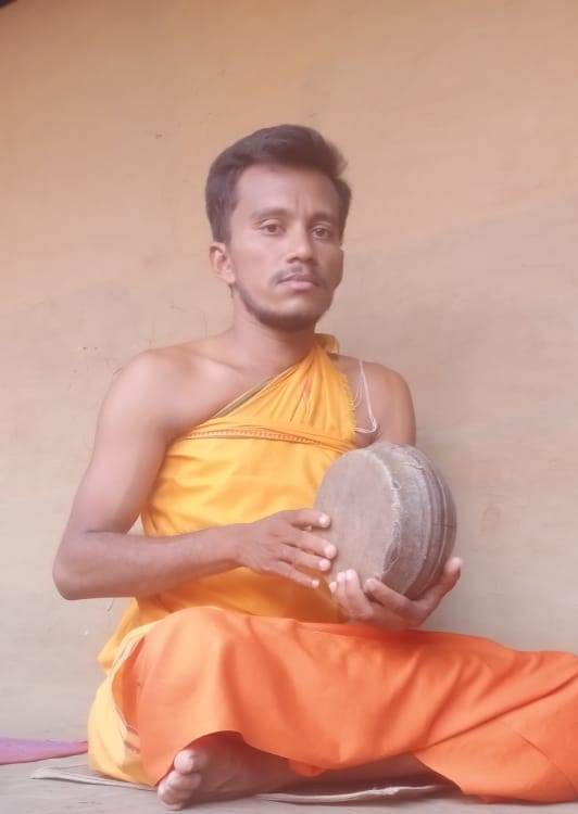Tapan playing Khanjani