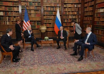 US President Joe Biden meets his Russian counterpart Vladimir Putin in Geneva.(credit: https://twitter.com/WhiteHouse)
