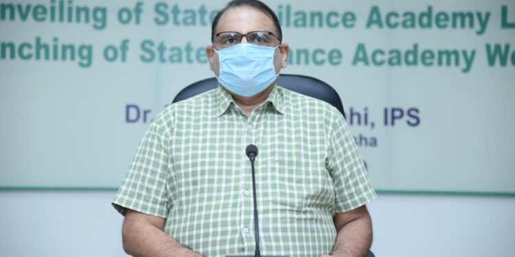 File photo of Vigilance director Debasis Panigrahi