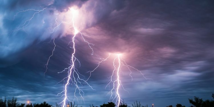 lightning in Odisha