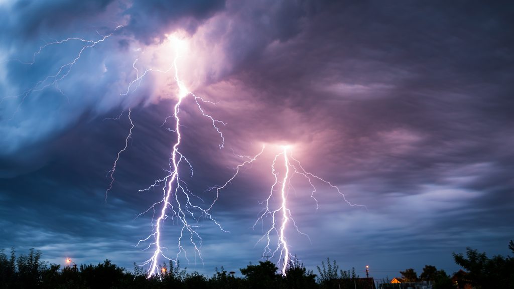 lightning in Odisha