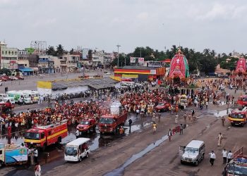 Bahuda Yatra Homebound journey of Holy Trinity begins in Puri