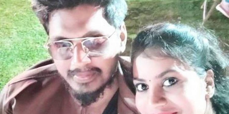 PUBG Madhan and his wife Kruthika. Pic- IANS