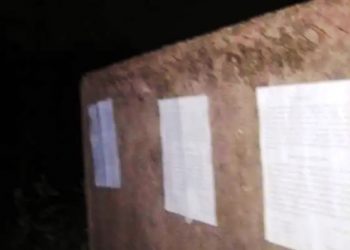 Posters urging Maoists to give up arms found in Swabhiman Anchal