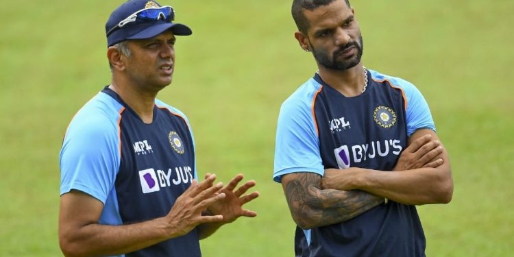 Shikhar Dhawan Rahul Dravid