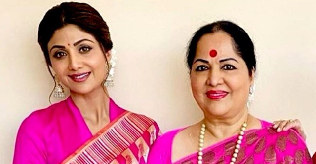 Shilpa Shetty and mom