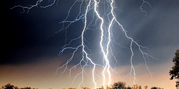 lightning in Odisha