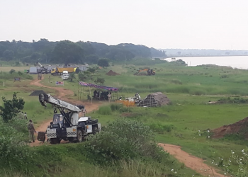 Construction of mega drinking water project begins in Kendrapara amid protests; Sec 144 imposed, over 100 arrested  