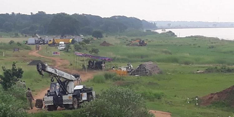 Construction of mega drinking water project begins in Kendrapara amid protests; Sec 144 imposed, over 100 arrested  