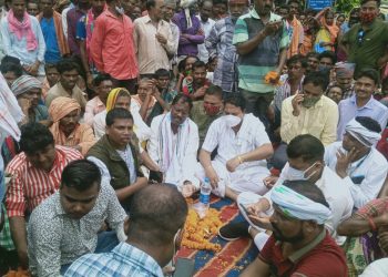 Protesting farmers